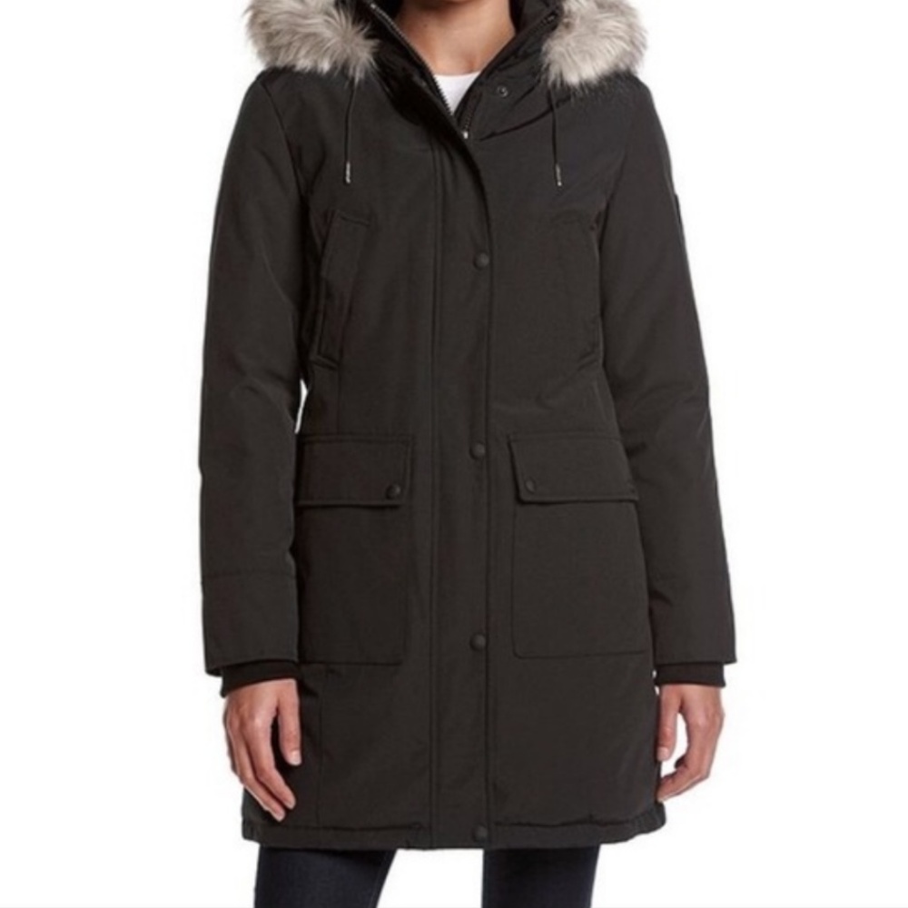 calvin klein water-resistant extreme weather parka